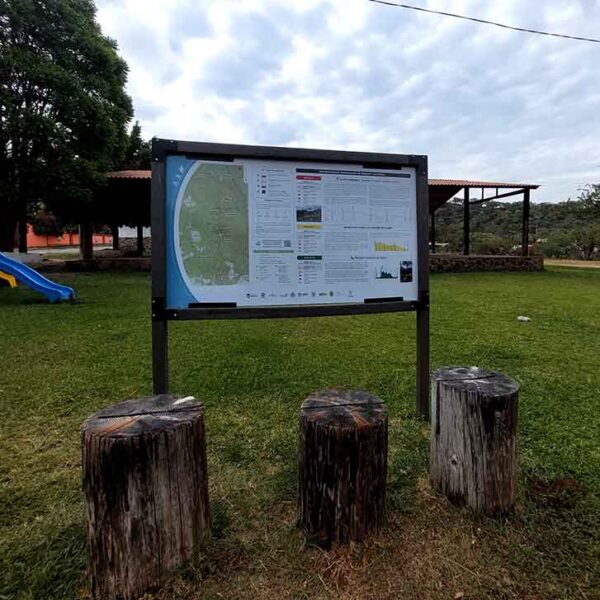Display- señal con información de los senderos